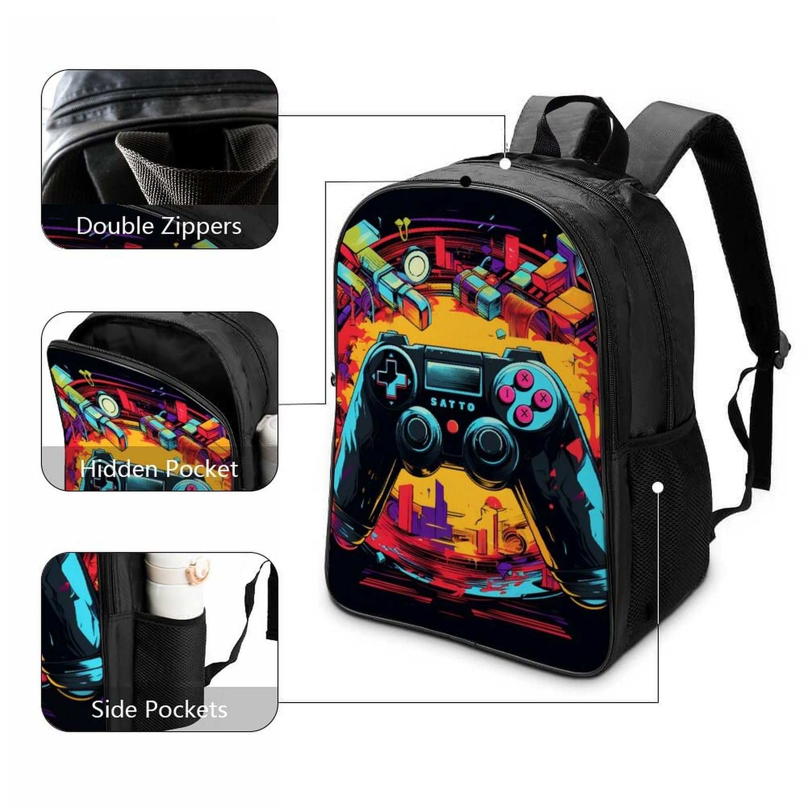 Рюкзак для школи AI Games RSIUUODNF 40x28x16см, фото №3