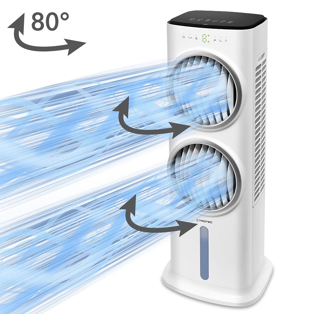 Повітроохолоджувач TROTEC PAE 45 4-в-1 з функцією зволоження та резервуаром 10 л, фото №8