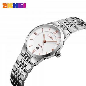 Годинник Skmei 9139 White-Gold S synthetic.ua - Фото 1
