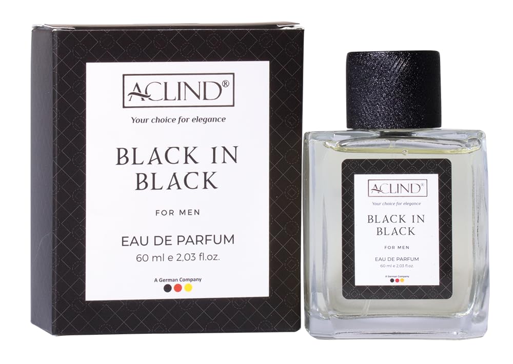 Парфюмерная вода ACLIND Black in black для мужчин 60 мл, фото №1