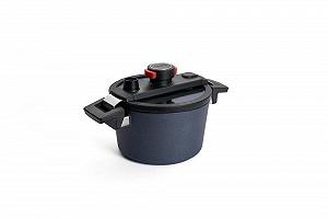 Гусятниця для запікання Woll Active Lite з кришкою та силіконовою вставкою, 20 см, 3 л, литий алюміній, індукція - Фото 1