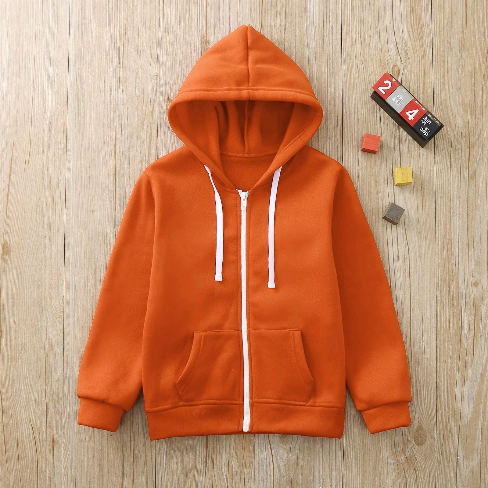 Толстовка Generisch 152 на молнии, длинная худи, топ, рукава, для девочек, детей, мальчиков, куртка, флисовая куртка, для детей 146, для мальчиков, фото №3