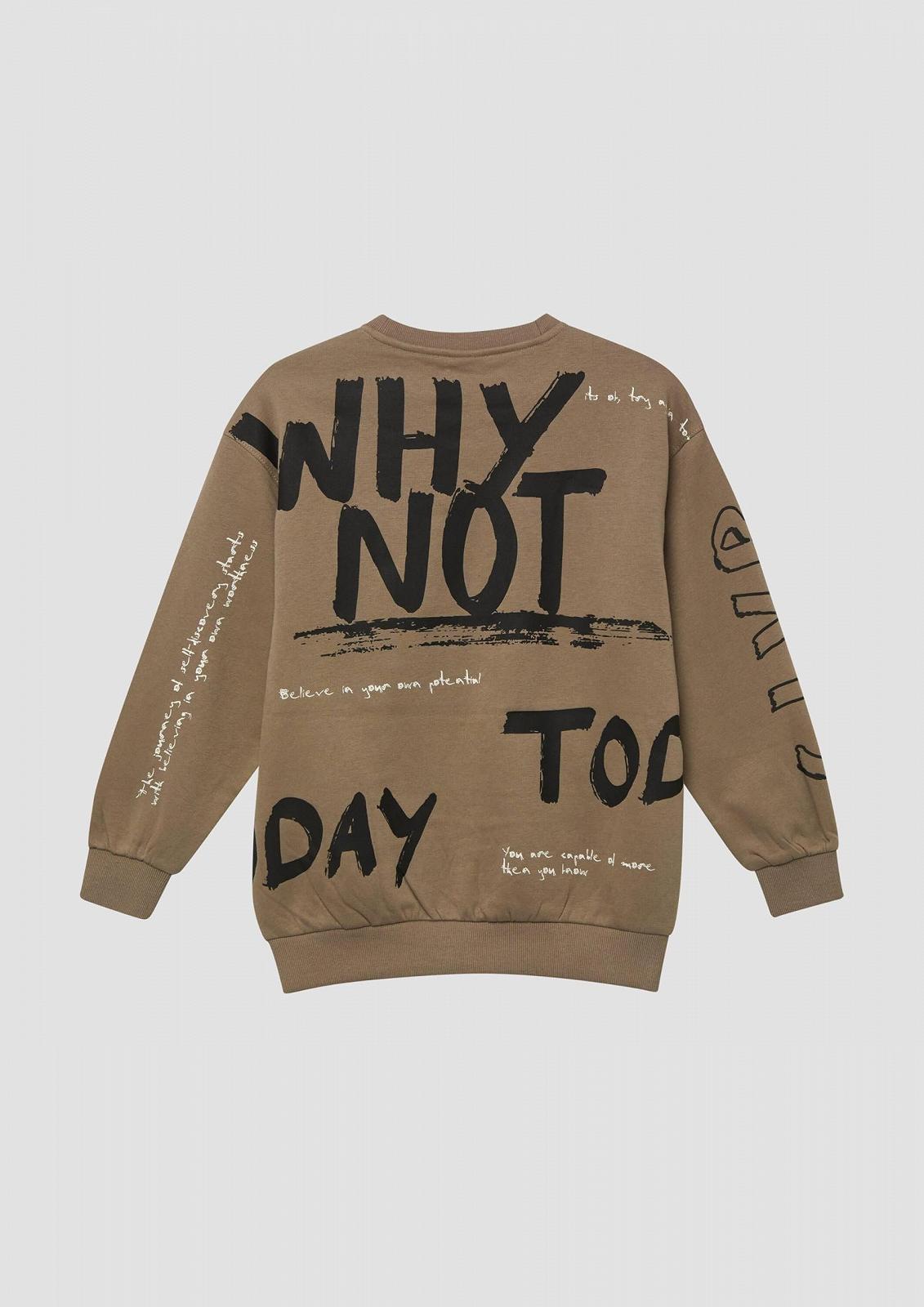 Свитшот s.Oliver Oversized с принтом по всей поверхности, фото №6