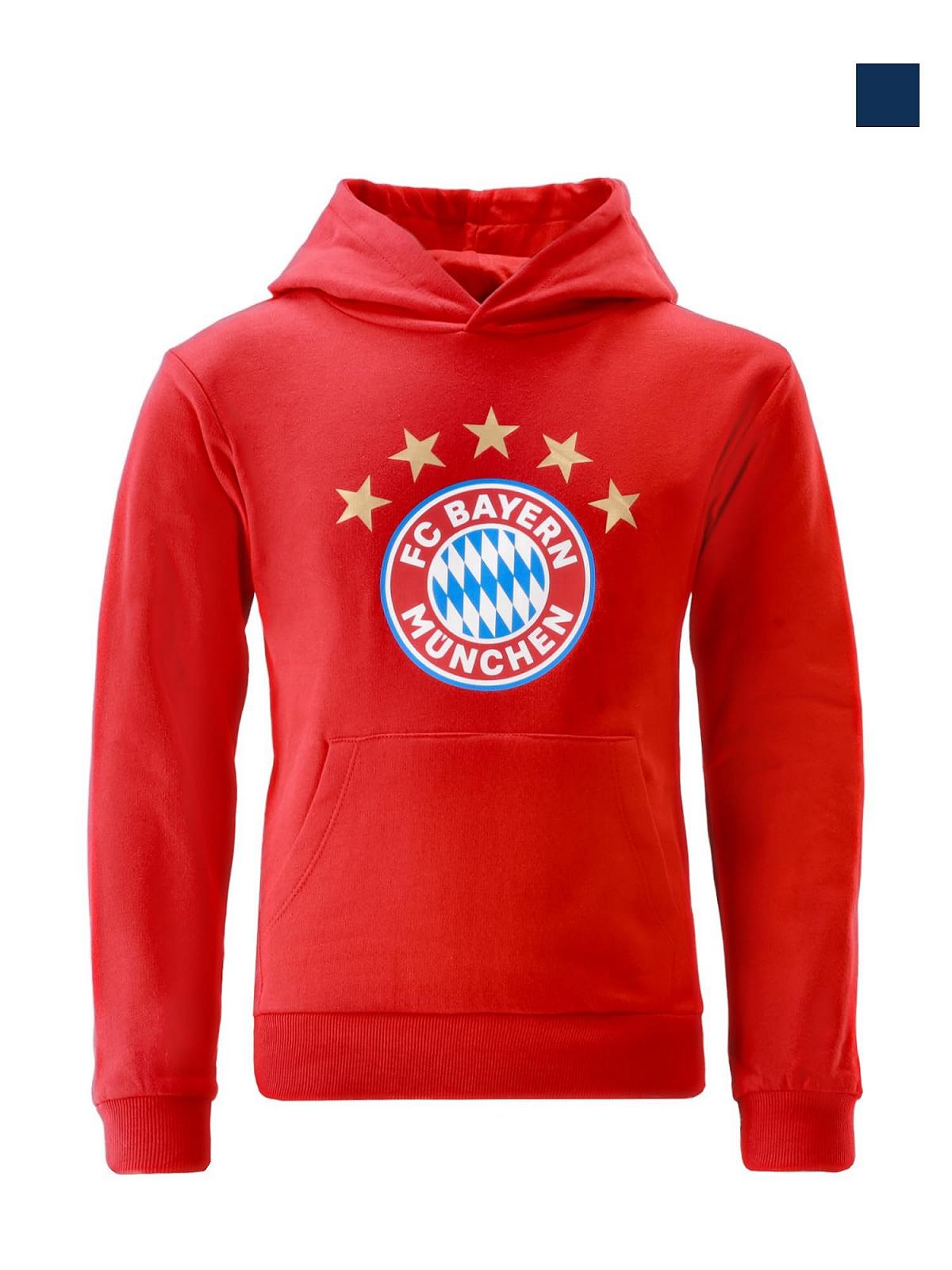 Худи FC Bayern München Essential Детский Темно-синий, фото №5