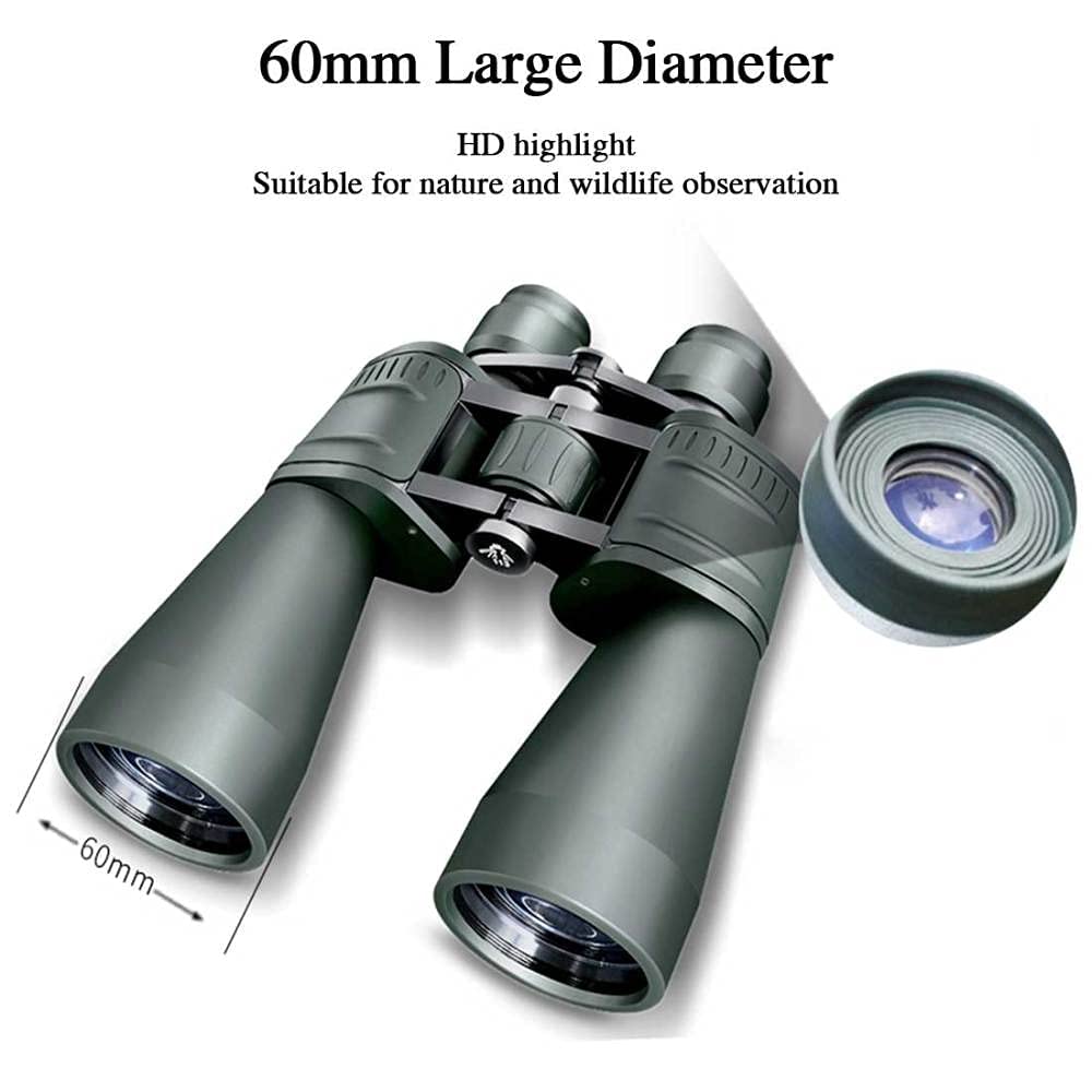 Бинокль DERBUT Fernglas 8 x 60 для взрослых Черный, фото №6