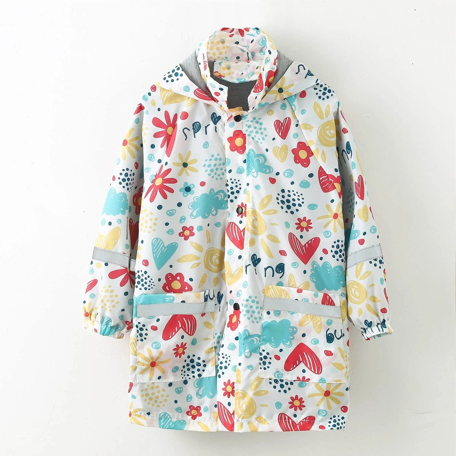 Дитячий дощовик XIUH Прозорий Міцний, фото №4 Дитячий дощовик XIUH Прозорий Міцний, фото №4