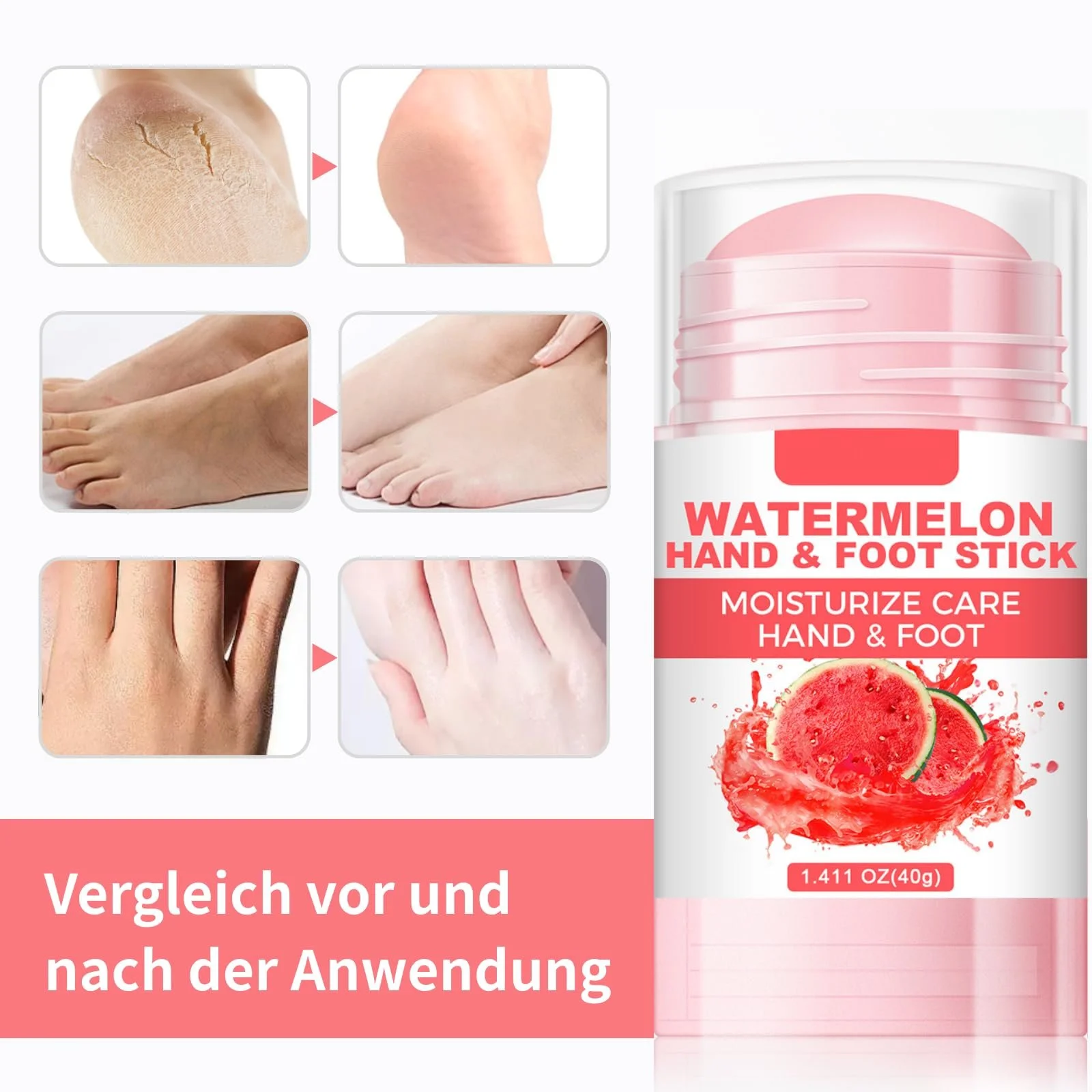 Стик для рук и ног Watermelon Арбузный, фото №6