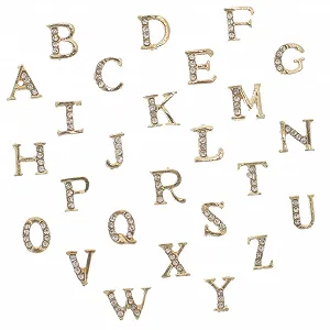 Прикраса для нігтів FRCOLOR Набір страз із золотого цинкового сплаву - Фото 1