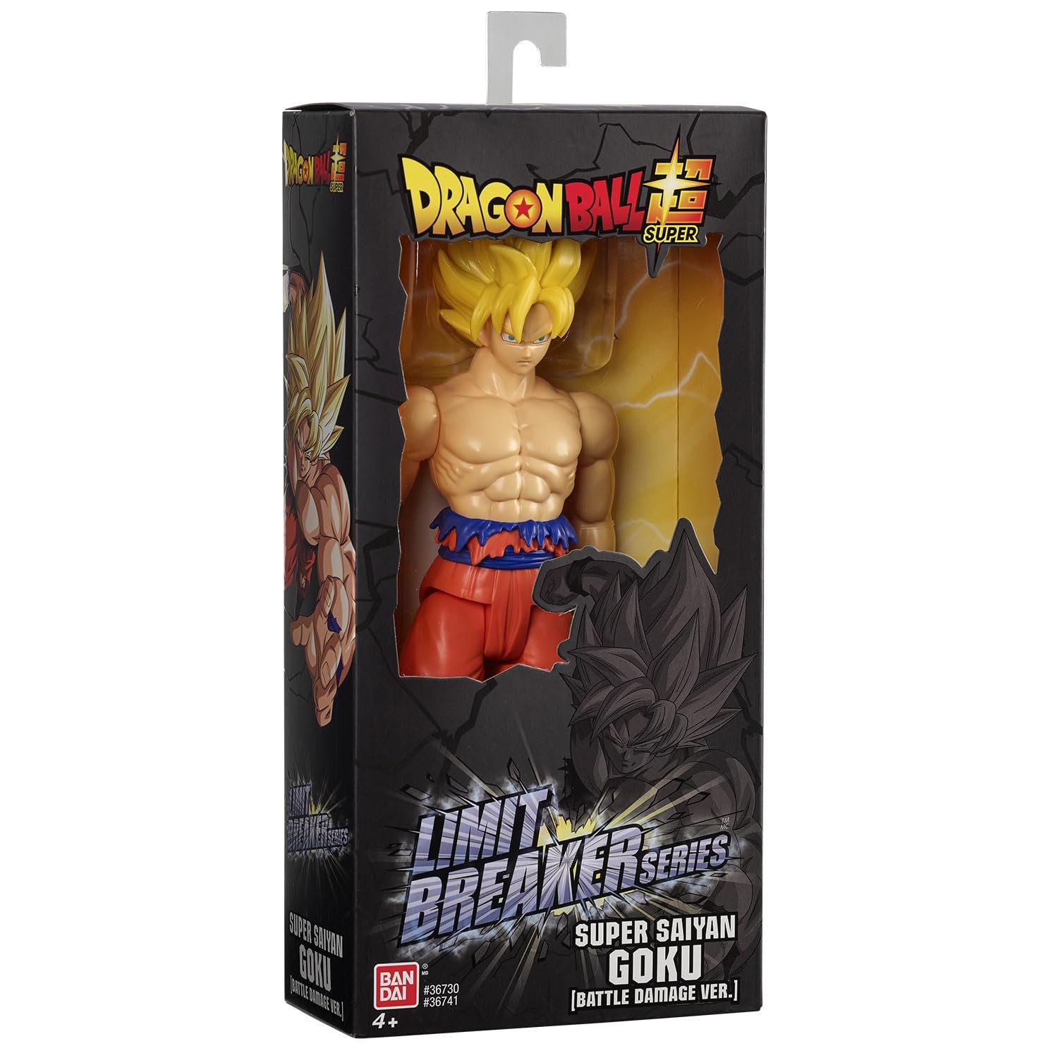 Фигурка BANDAI Dragon Ball Giant Limit Breaker Super Saiyan Goku (Battle Damage Ver.), фото №4