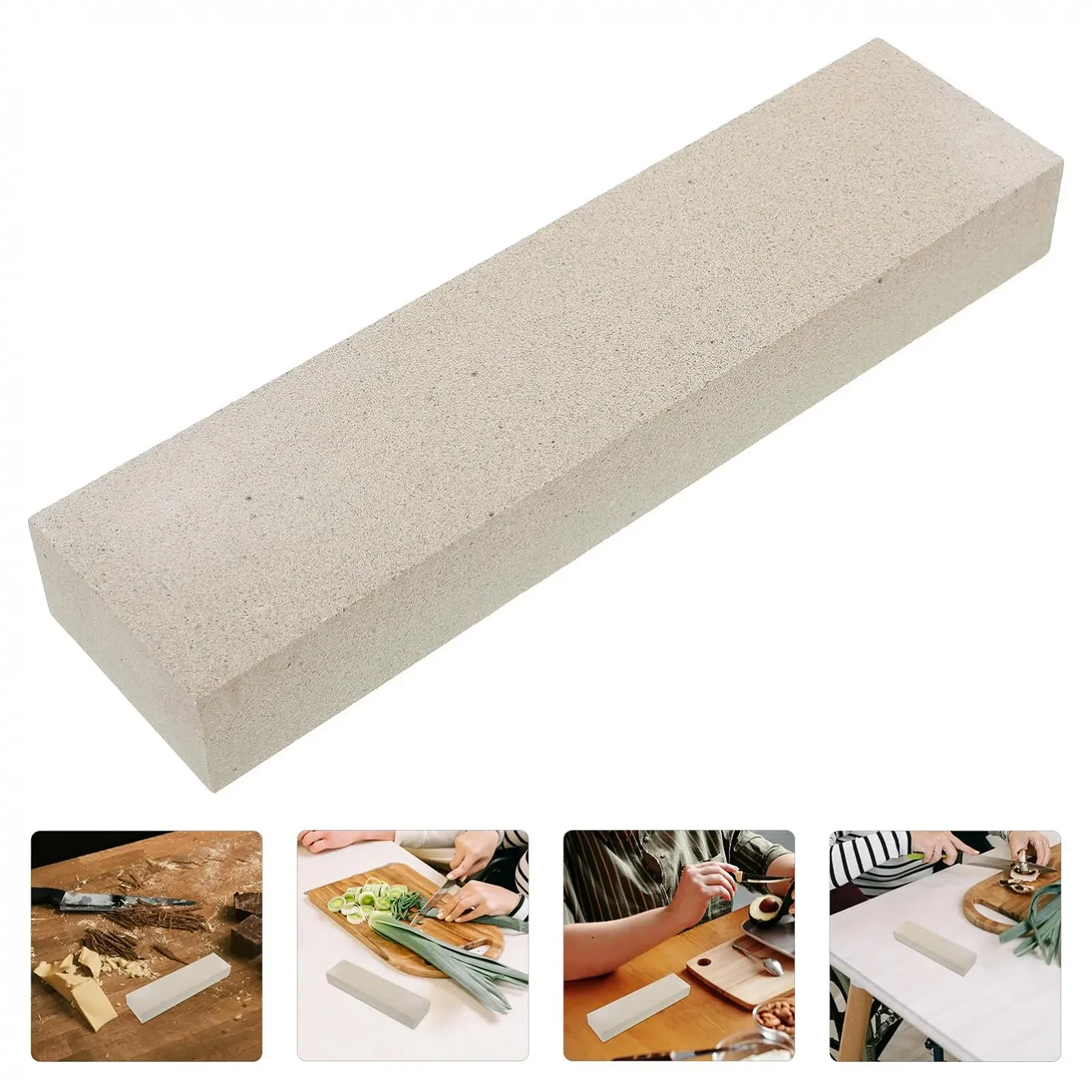 Точильний камінь двосторонній IMIKEYA 3 шт для ножів та ножиць універсальний, фото №8 Точильний камінь двосторонній IMIKEYA 3 шт для ножів та ножиць універсальний, фото №8