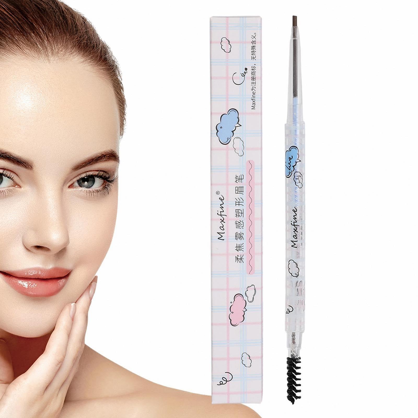 Олівець для брів Waterproof Eyebrow Double Head Design, фото №6