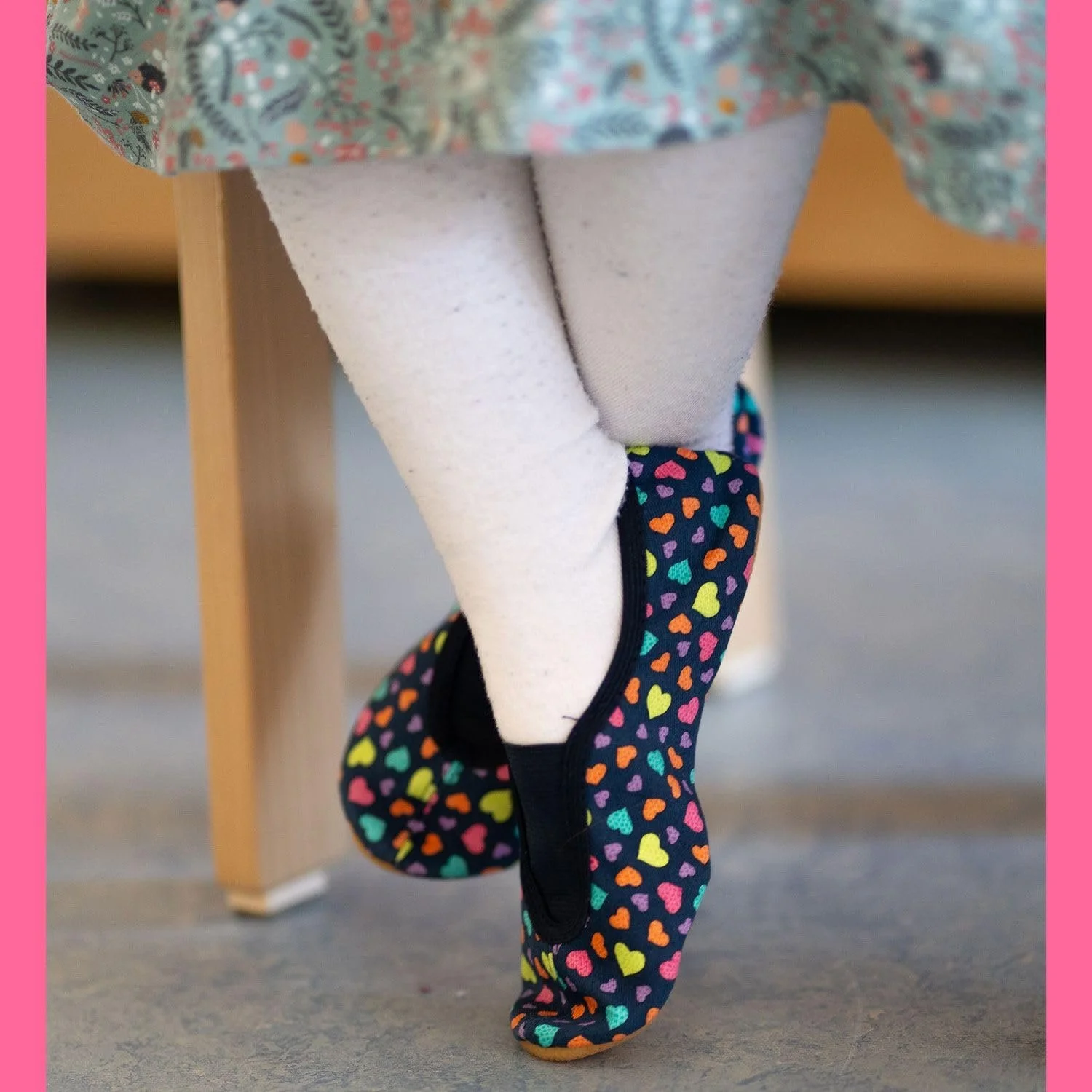 Гимнастическая Кроссовки Beck Hearts для девочек, фото №7