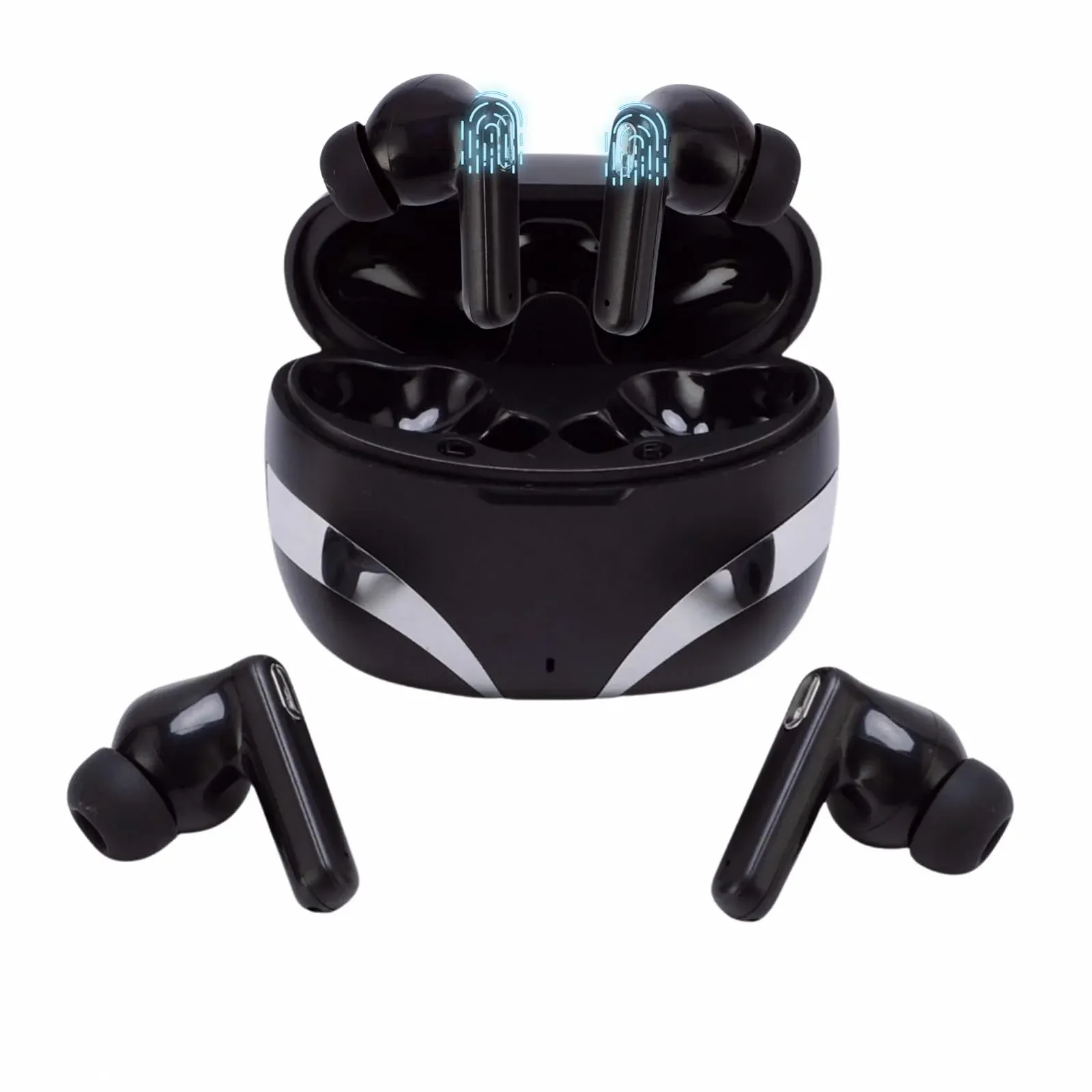 Навушники-перекладач Bluetooth 5.4 Чорний, фото №1