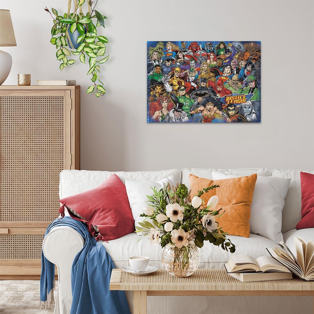 Пазл Ravensburger Challenge 12000565 DC Comics 1000 деталей, фото №4