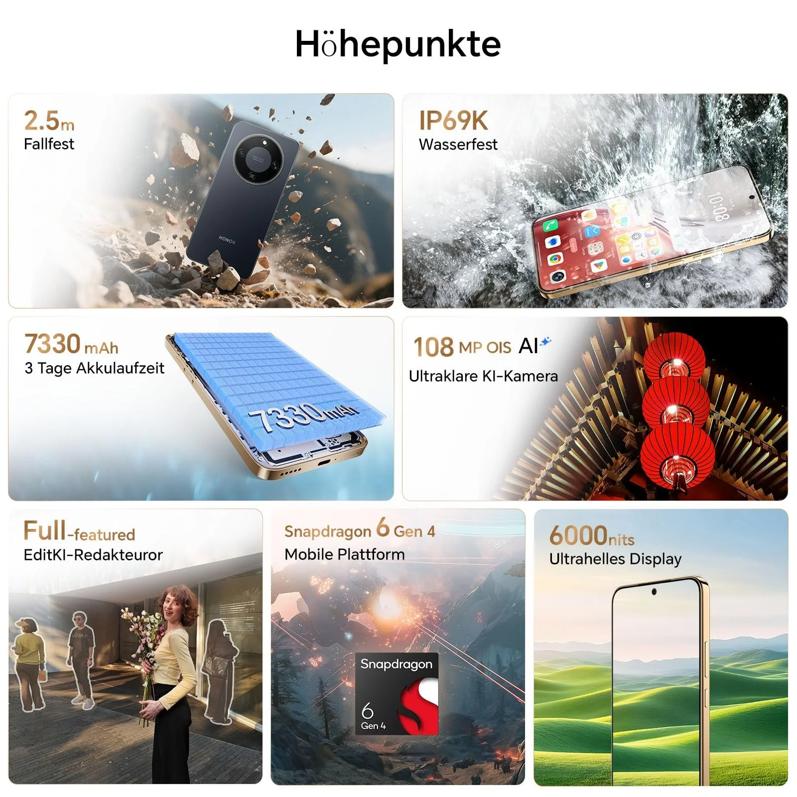 Смартфон HONOR Magic8 Lite 5G 8GB + 256GB 6.79" Red, фото №2 Смартфон HONOR Magic8 Lite 5G 8GB + 256GB 6.79" Red, фото №2