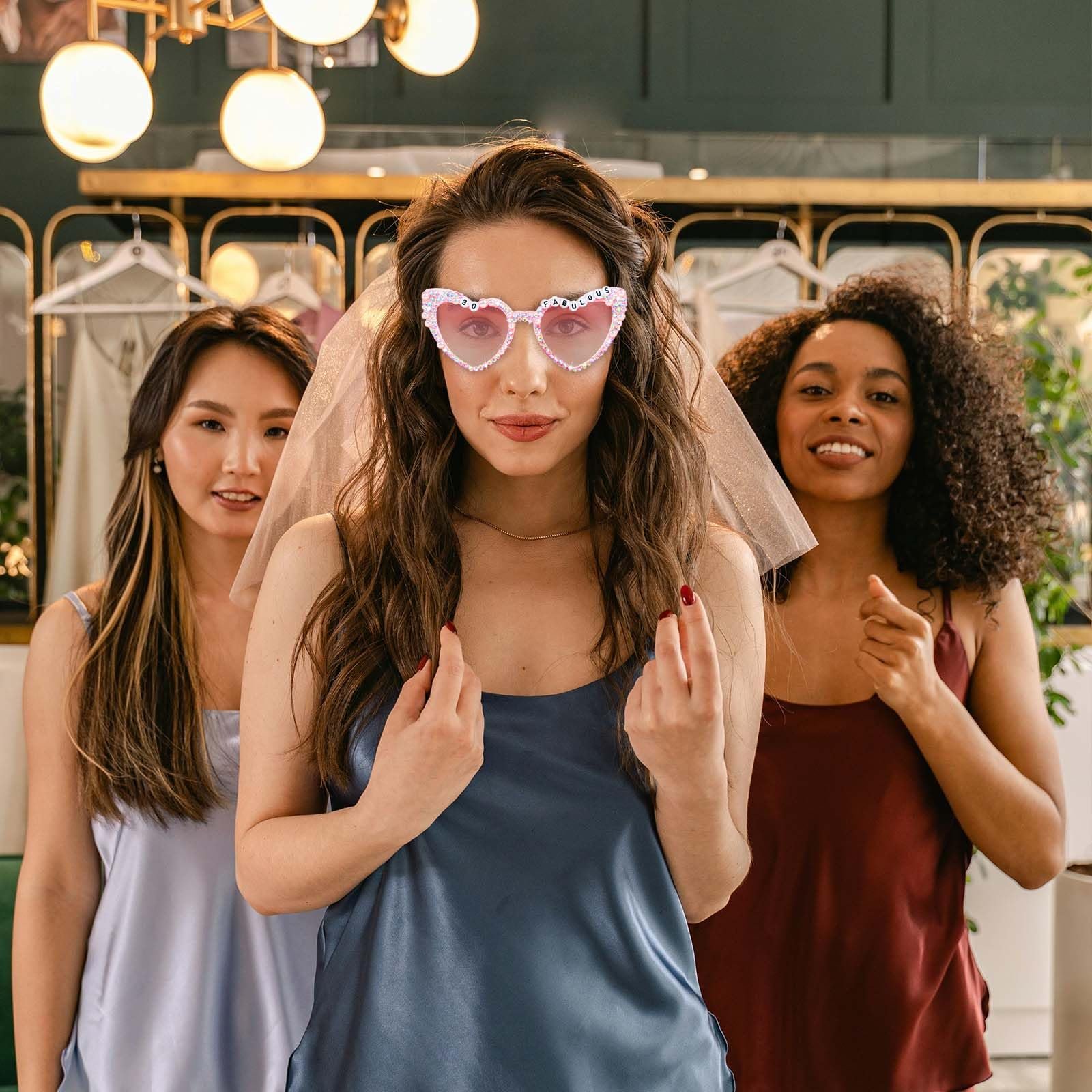 Очки Тип Topfunyy 30th Birthday Белые, фото №7