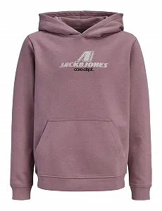Толстовка JACK & JONES Jcotier Front Print Sweat Hood Sn Jnr - Фото 1