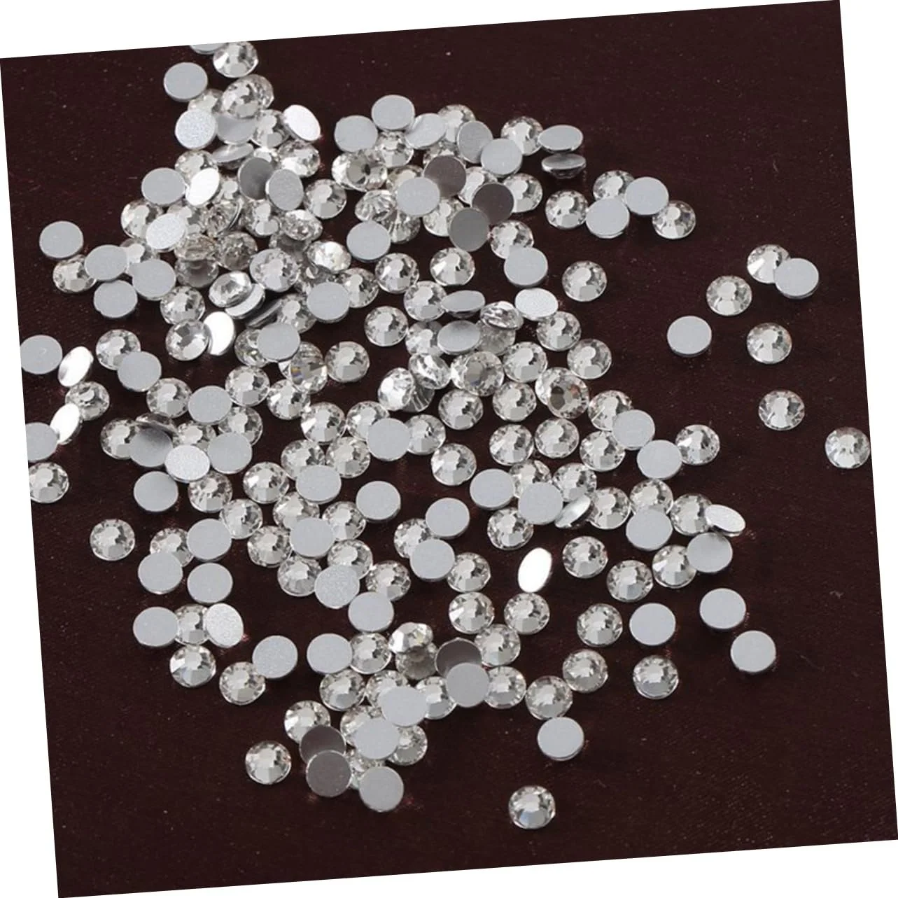 Стрази EXCEART Набір 72 шт. Каміння Скло для губ блиск рум'яна манікюр Земляний Колір, фото №4