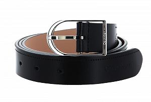 Ремень Calvin Klein CK Must Bridge 3 см Perf W90 CK Black, CK Black - Фото 1