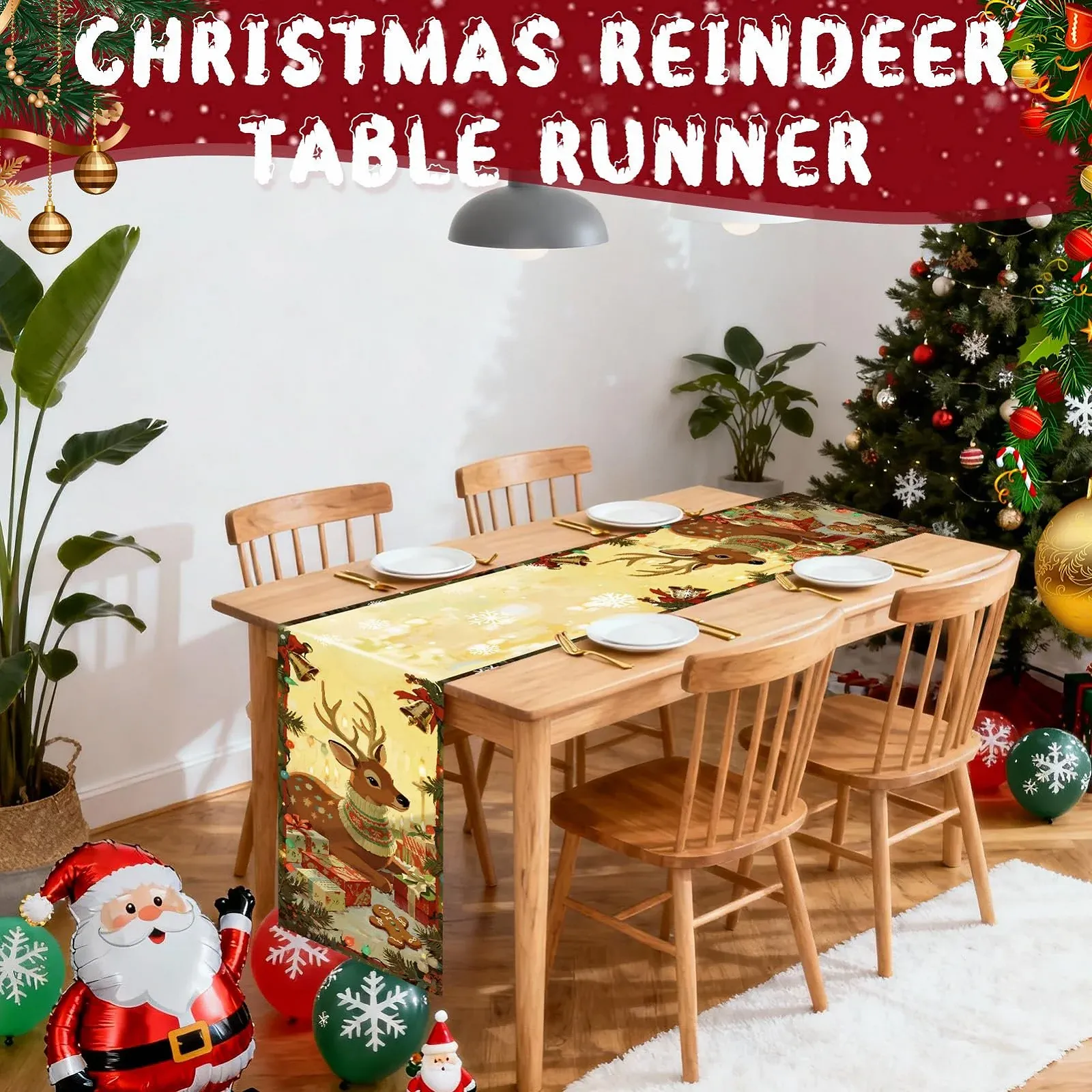 Ранер для столу Christmas Elk 35 x 180 см, фото №3