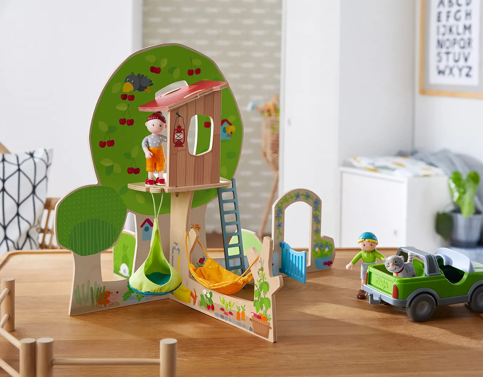 Аксесуари HABA 306716 Little Friends Garden & Forest для ляльки, що гнеться, від 3 років, фото №4