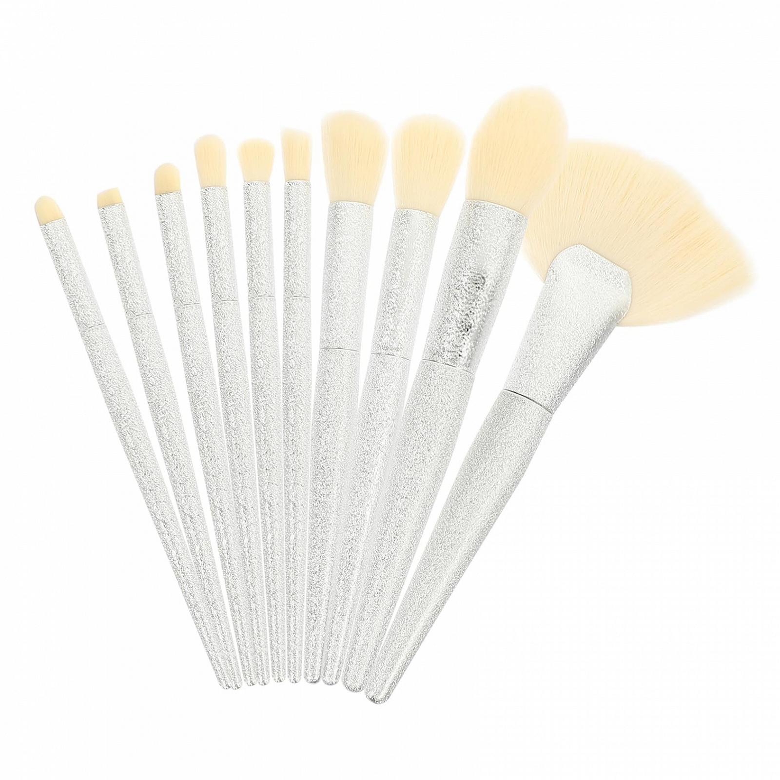 Набір пензлів для макіяжу Miss Eyeshadow Brush, для розтушовування, хайлайтера, для обличчя, основний набір, для пудри, косметики для очей, з синтетичного волокна, білий, фото №1
