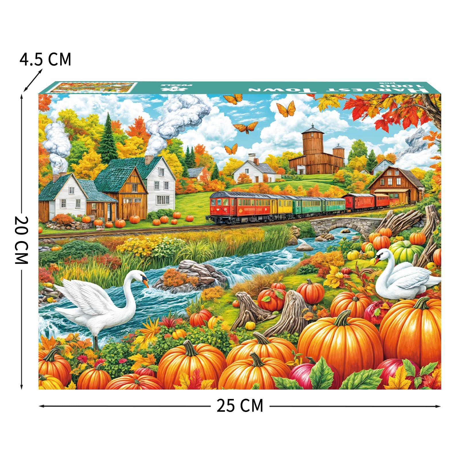 Пазл Harvest City 1000 деталей, фото №3