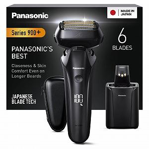 Електробритва Panasonic Series 900+ ES-LS9A-K803 6 лез із датчиком щетини та станцією очищення Чорна - Фото 1