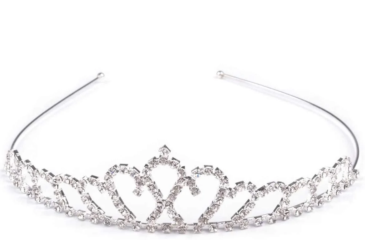 Вінок-обруч для весілля/першого причастя з кристалами, One Size, фото №1