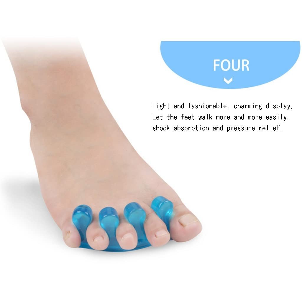 Гелеві роздільники для пальців ніг для перекриваючихся пальців ніг, фото №8