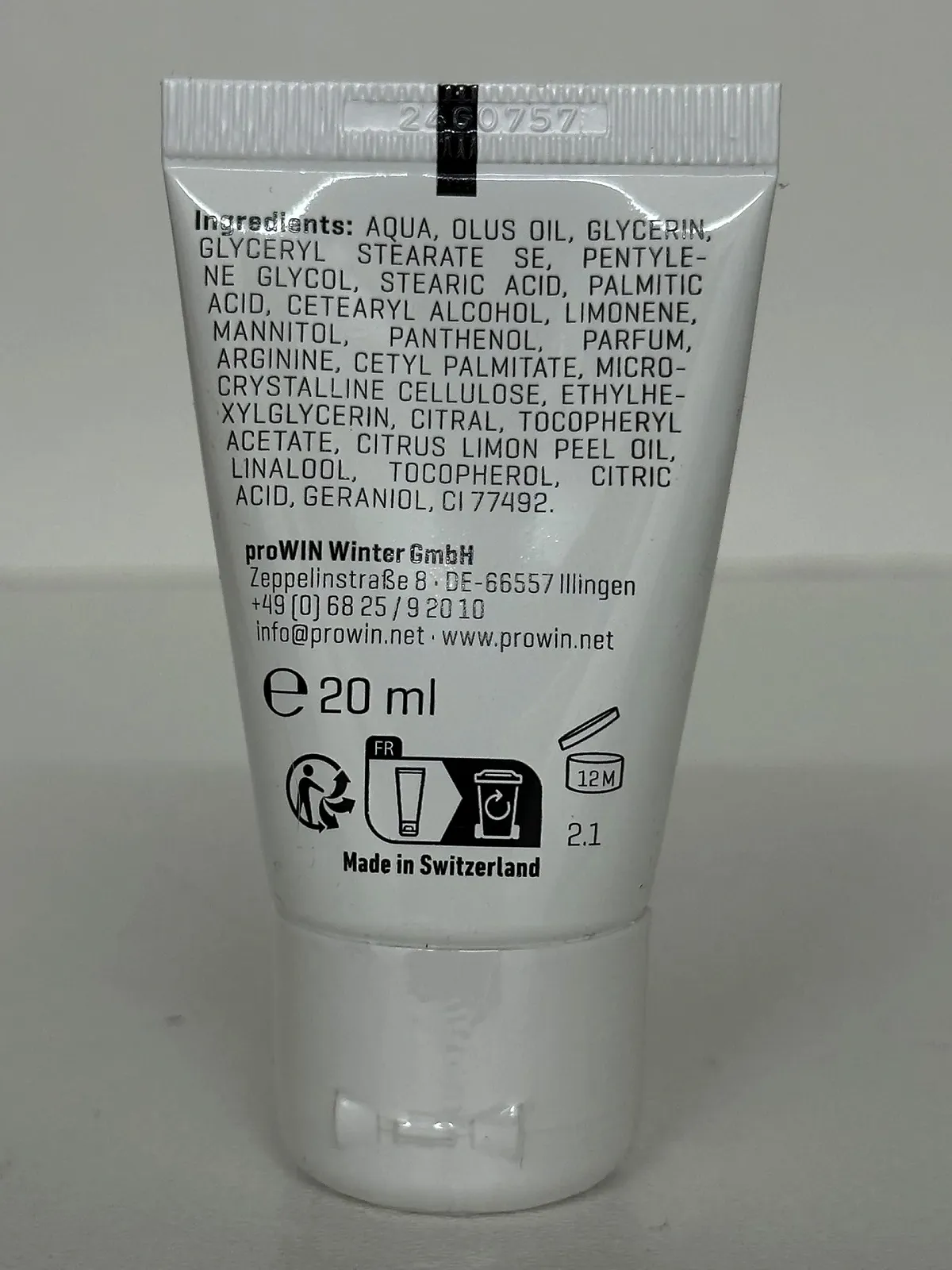 Крем для рук proWIN Skin Protection 20 мл, фото №2 Крем для рук proWIN Skin Protection 20 мл, фото №2