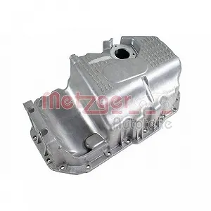 Масляний піддон METZGER 7990129 для AUDI SEAT SKODA VW, для автомобілів з датчиком рівня масла synthetic.ua - Фото 1