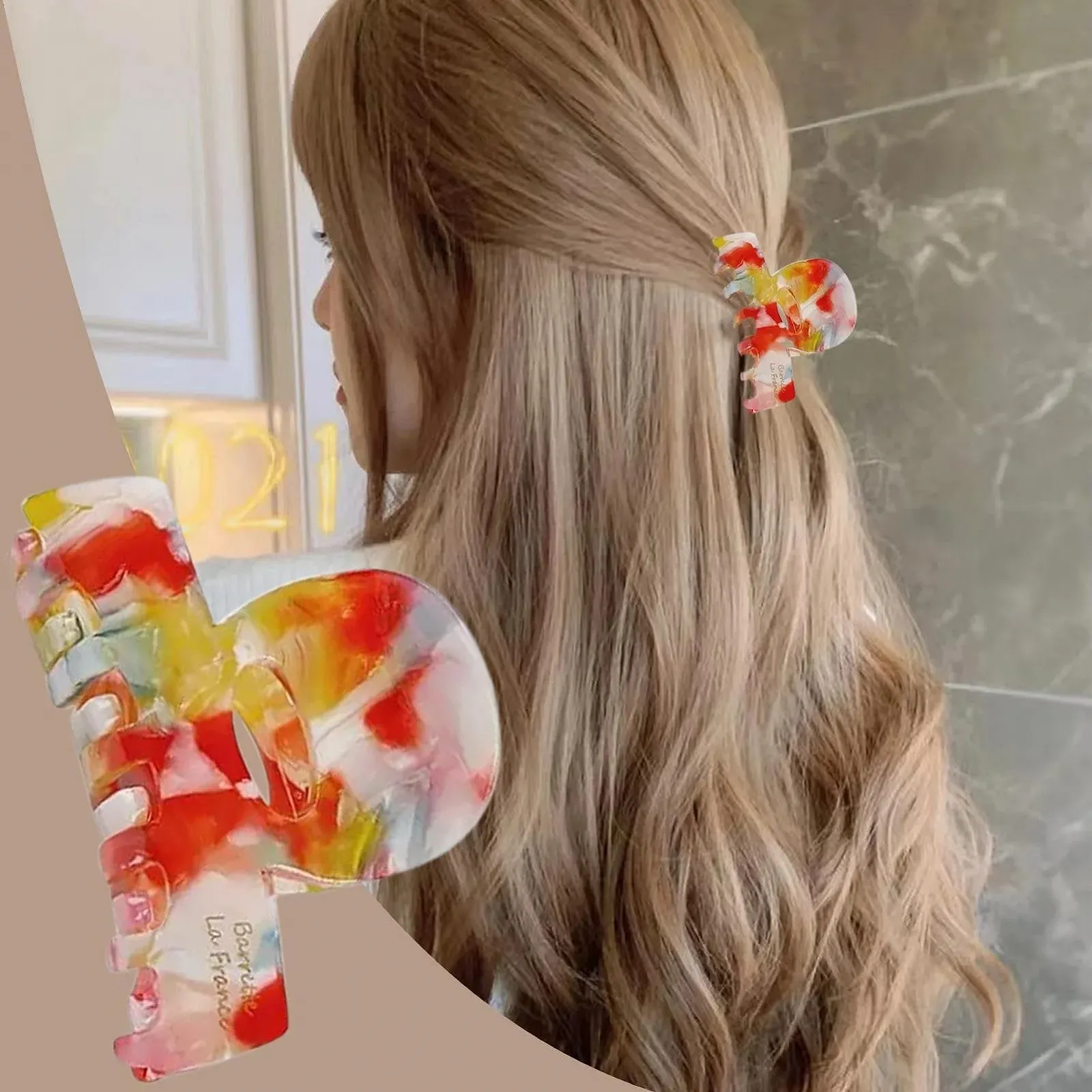 Заколка Клипсы для волос Заколки для волос Брекеты | 6 см Эстетичные Маленькие Прочные Нескользящие Заколки для половины волос для женщин Свадебный стиль для подростков, фото №7 Заколка Клипсы для волос Заколки для волос Брекеты | 6 см Эстетичные Маленькие Прочные Нескользящие Заколки для половины волос для женщин Свадебный стиль для подростков, фото №7