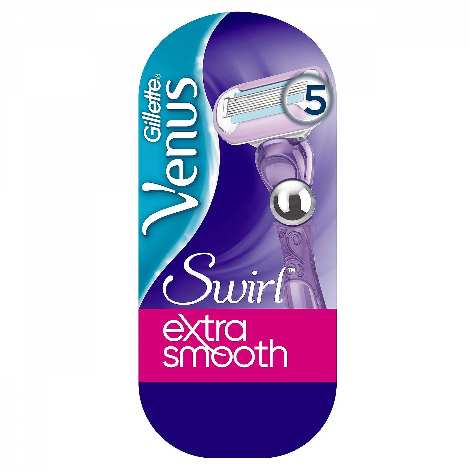Бритва Gillette Venus Swirl Extra Smooth 1 шт., фото №1