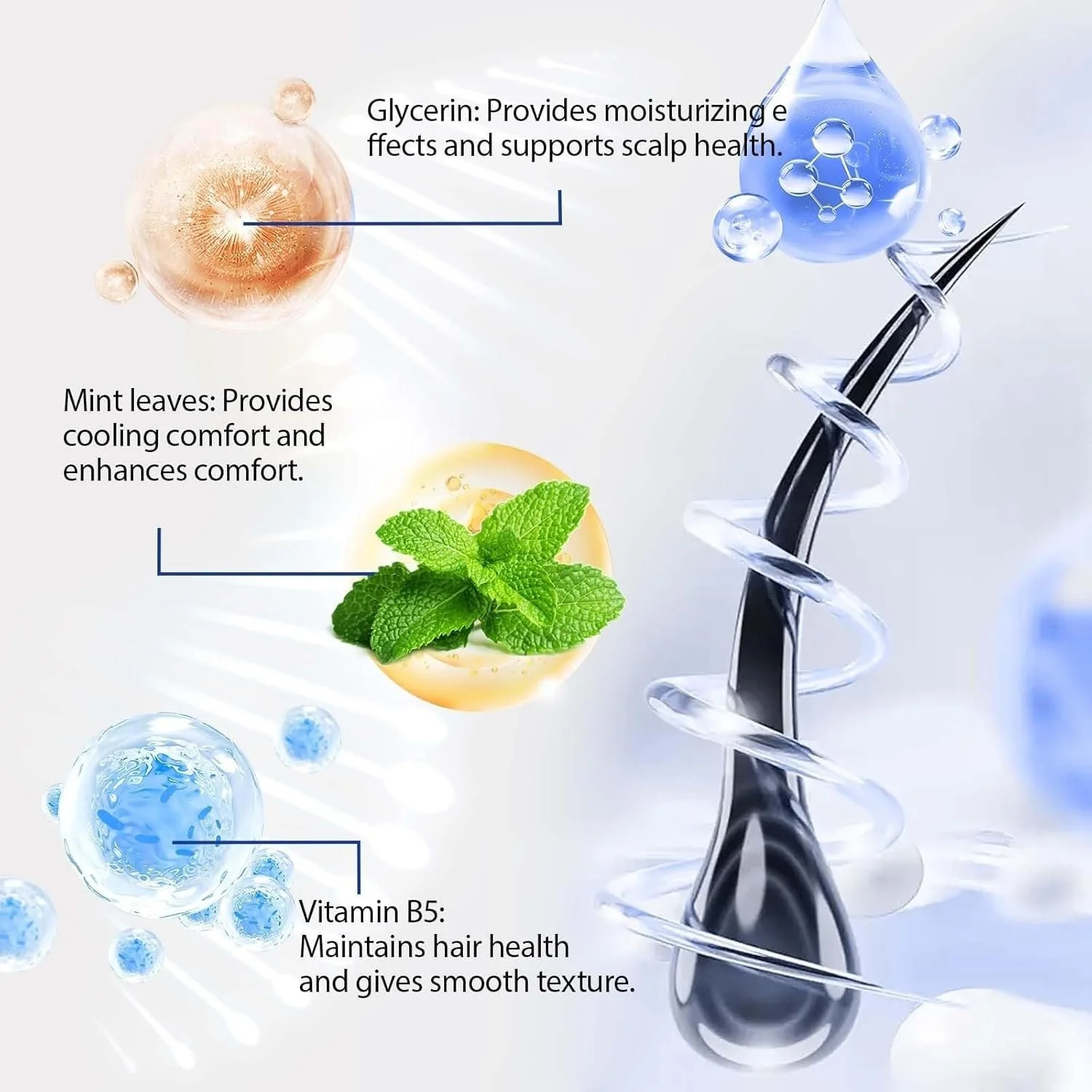 Охолоджуюча ампула для шкіри голови, фото №4