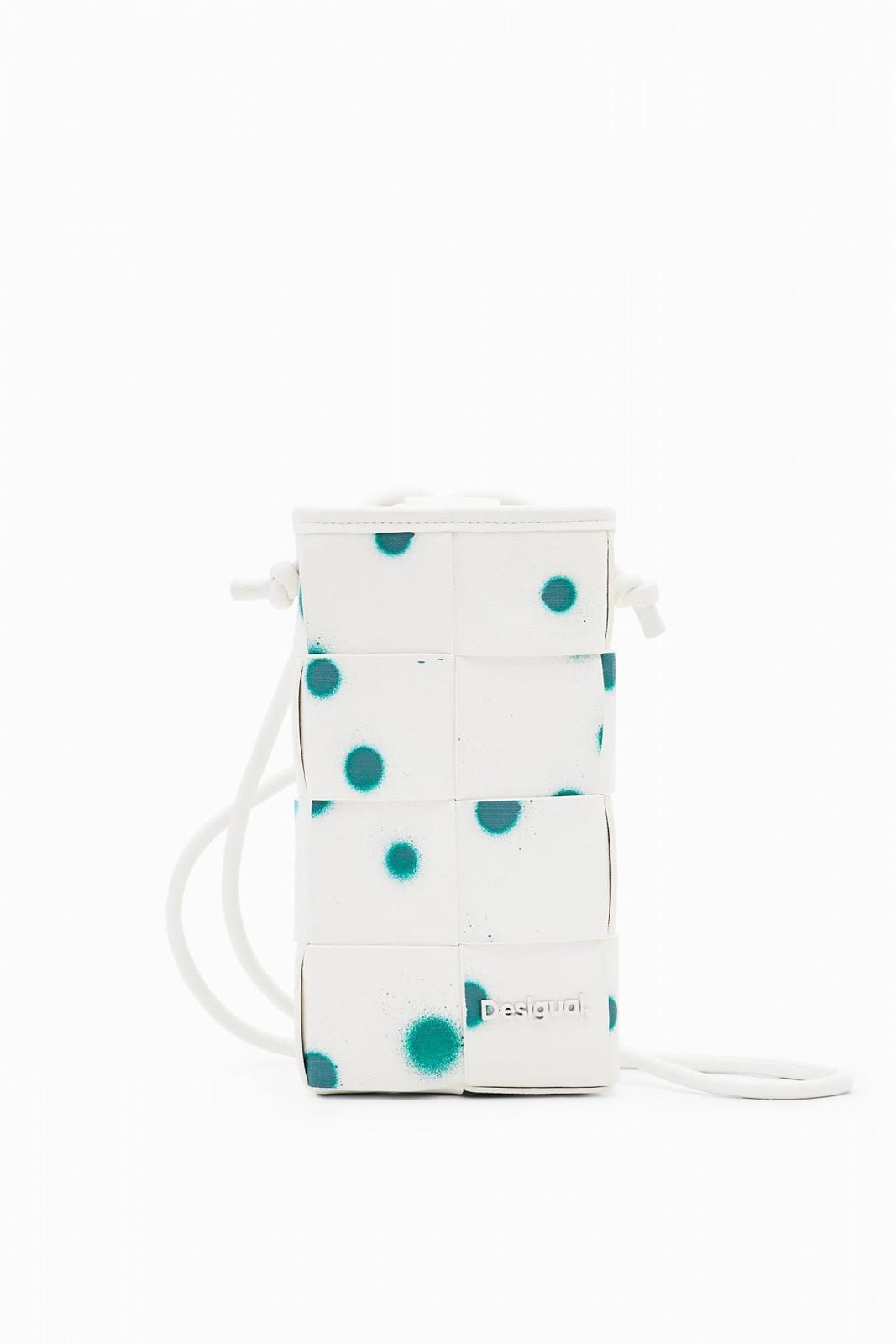 Кошелек-триfold Desigual Mone_New Splatter Bruna Белый, фото №4