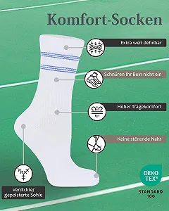 Тенісні шкарпетки Спортивні шкарпетки Чоловічі Жіночі - Бавовна, 2 пари synthetic.ua - Фото 1