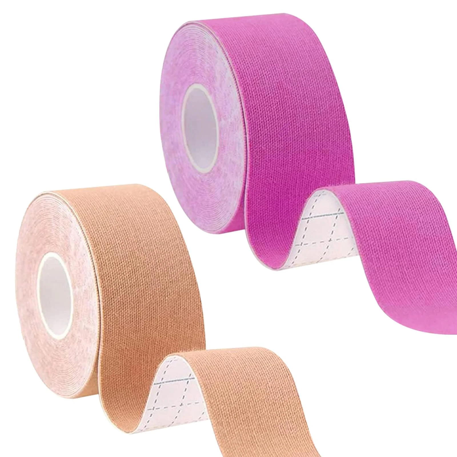 Стрічка для підтяжки обличчя, 2 шт, рожевий (2,5 x 500 см / рулон), фото №1