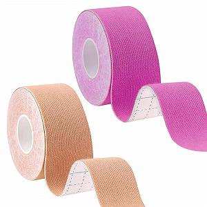 Купити Стрічка для підтяжки обличчя, 2 шт, рожевий (2,5 x 500 см / рулон) - Фото 1 Стрічка для підтяжки обличчя, 2 шт, рожевий (2,5 x 500 см / рулон) - Фото 1