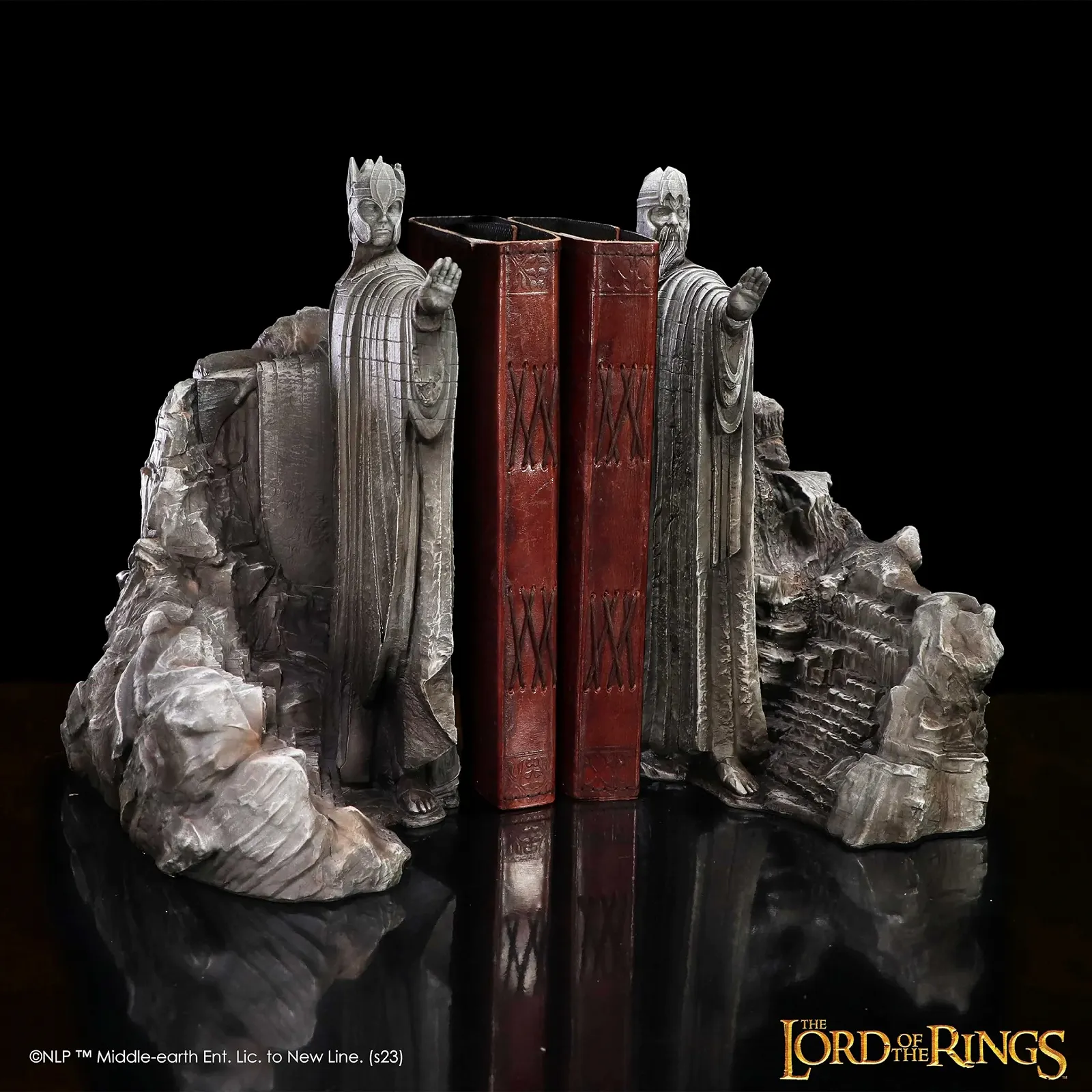 Держатели для книг Nemesis Now Lord of the Rings Gates of Argonath 19 см Смола Серый Официально лицензированный Lord of the Rings, фото №8