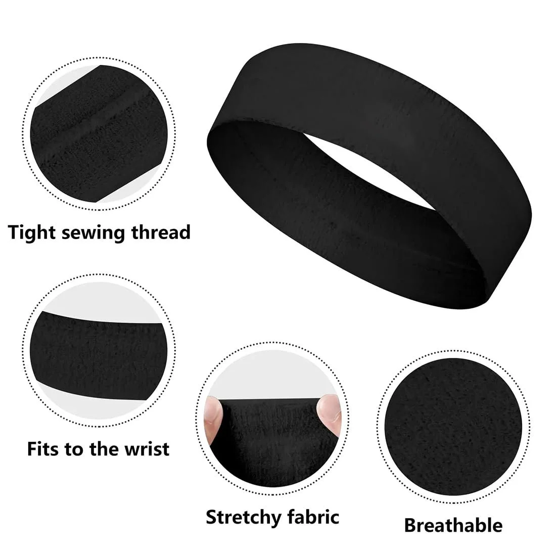 Пов'язка на голову для йоги, фото №4