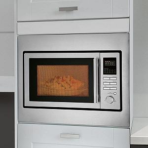 Вбудована мікрохвильова піч 25 L 900 W гриль конвекція нержавіюча сталь Silver ціна на synthetic.ua - Фото 1 Вбудована мікрохвильова піч 25 L 900 W гриль конвекція нержавіюча сталь Silver synthetic.ua - Фото 1