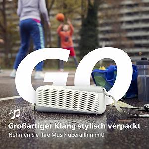 Динамик Philips Audio TAS7807W Bluetooth Беспроводной Водонепроницаемый с встроенным микрофоном для звонков и Power Bank, 24 часа воспроизведения, Белый, Большой цена на synthetic.ua - Фото 1 Динамик Philips Audio TAS7807W Bluetooth Беспроводной Водонепроницаемый с встроенным микрофоном для звонков и Power Bank, 24 часа воспроизведения, Белый, Большой synthetic.ua - Фото 1