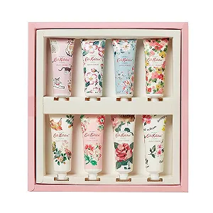 Крем для рук Cath Kidston Набір для подарунків для жінок Розкішний зволожуючий веганський засіб з маслом ши 8 x 30 мл - Фото 1