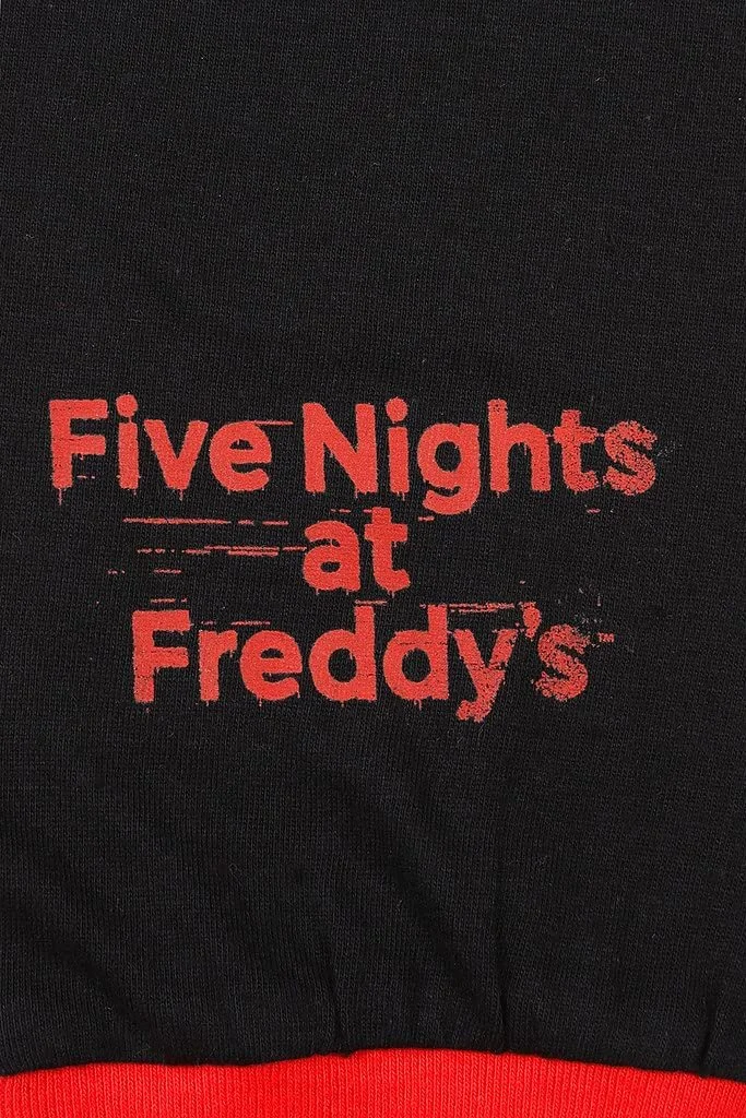 Комплект піжами Довгий FIVE NIGHTS AT FREDDY'S чорний, фото №5