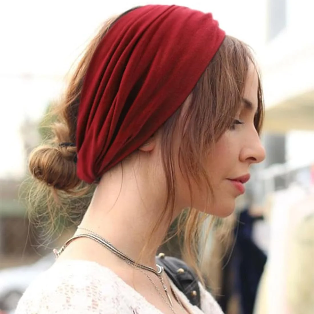 Пов'язка на голову літня для жінок, фото №3