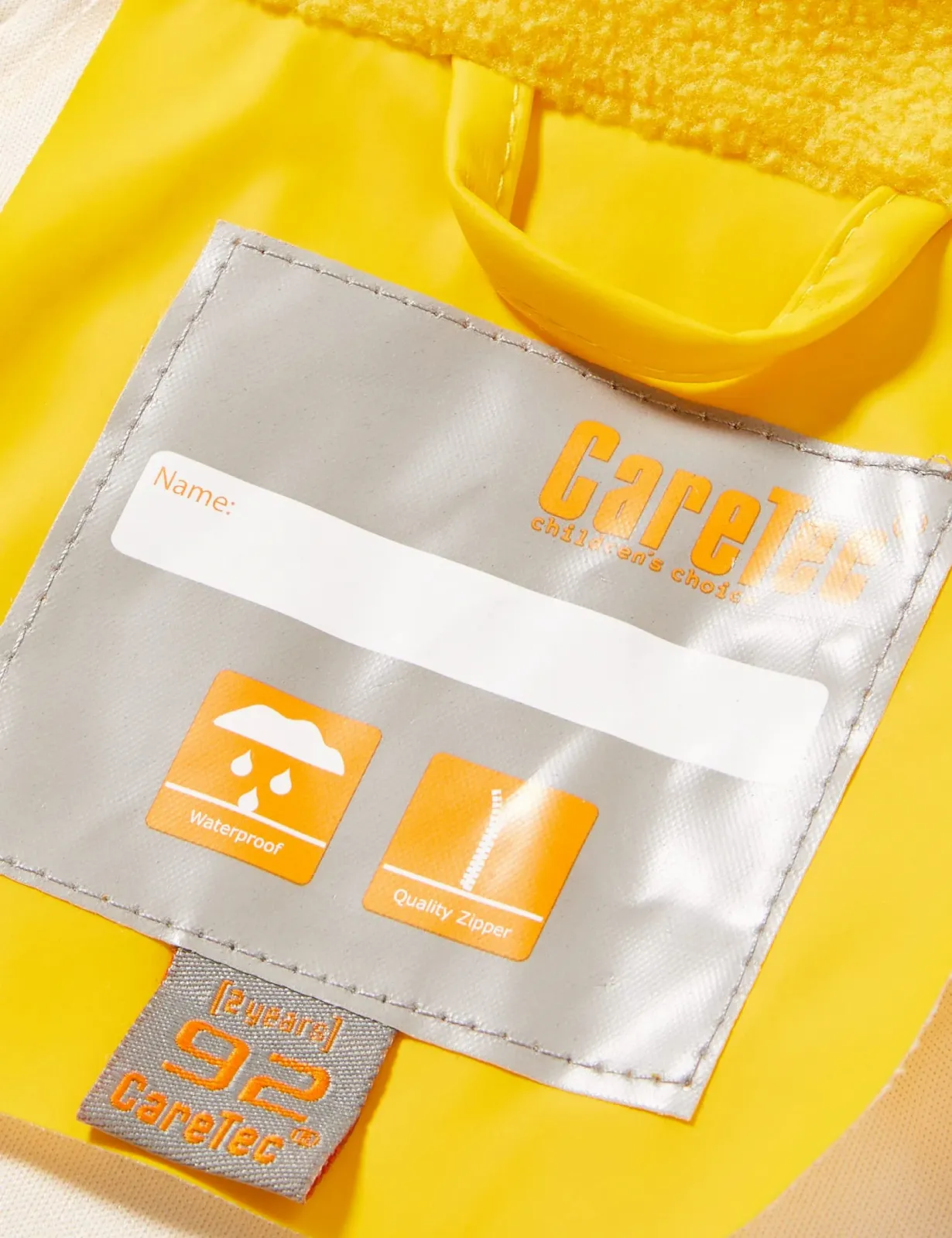 Дитяча дощова куртка CareTec без підкладки, фото №5