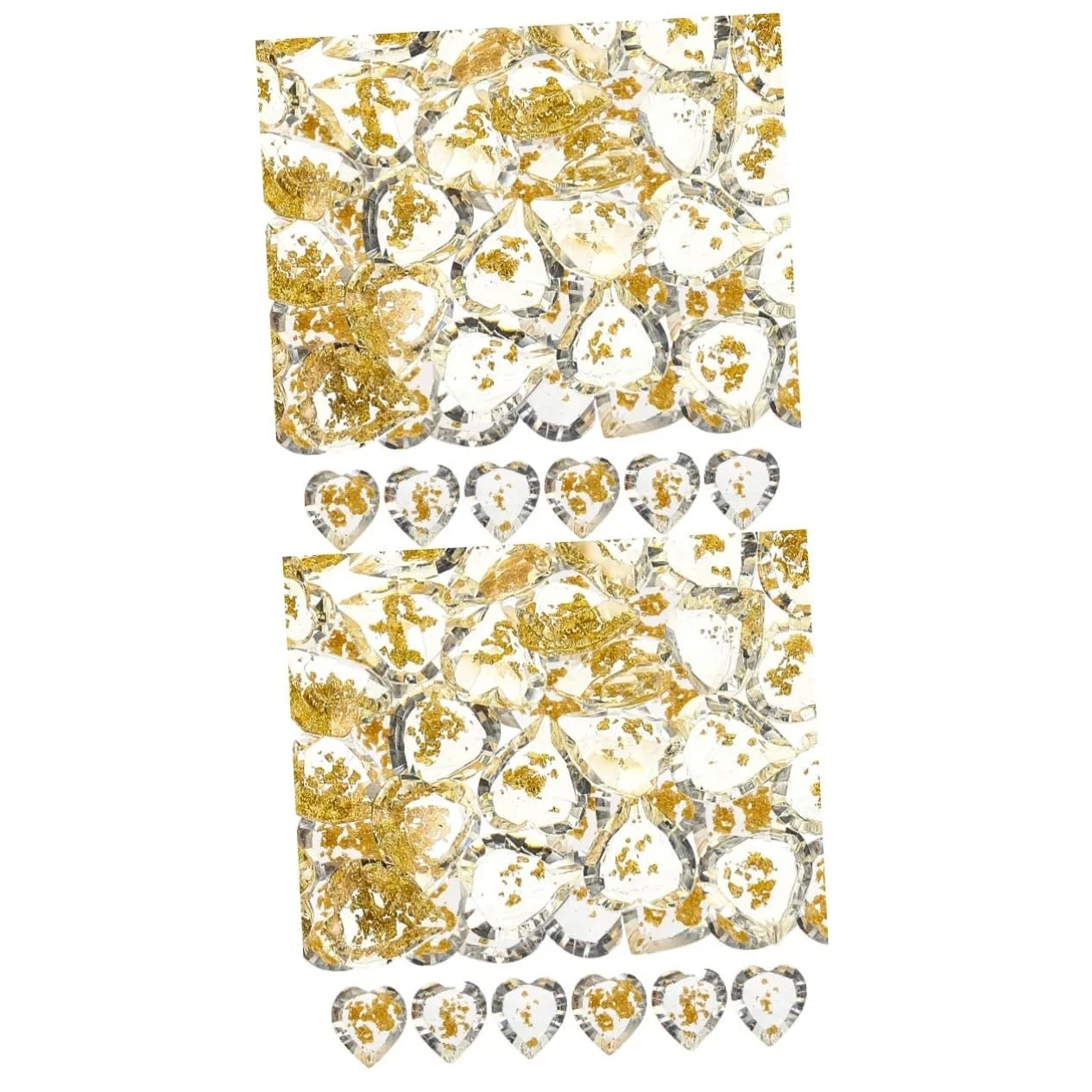 Набор для ногтей Healvian 200 шт. украшения для ногтей стекло 3d, фото №1