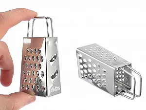 Мини-терка Kinghoff KH-3181 Квадратная терка Ручная терка из нержавеющей стали - Фото 1