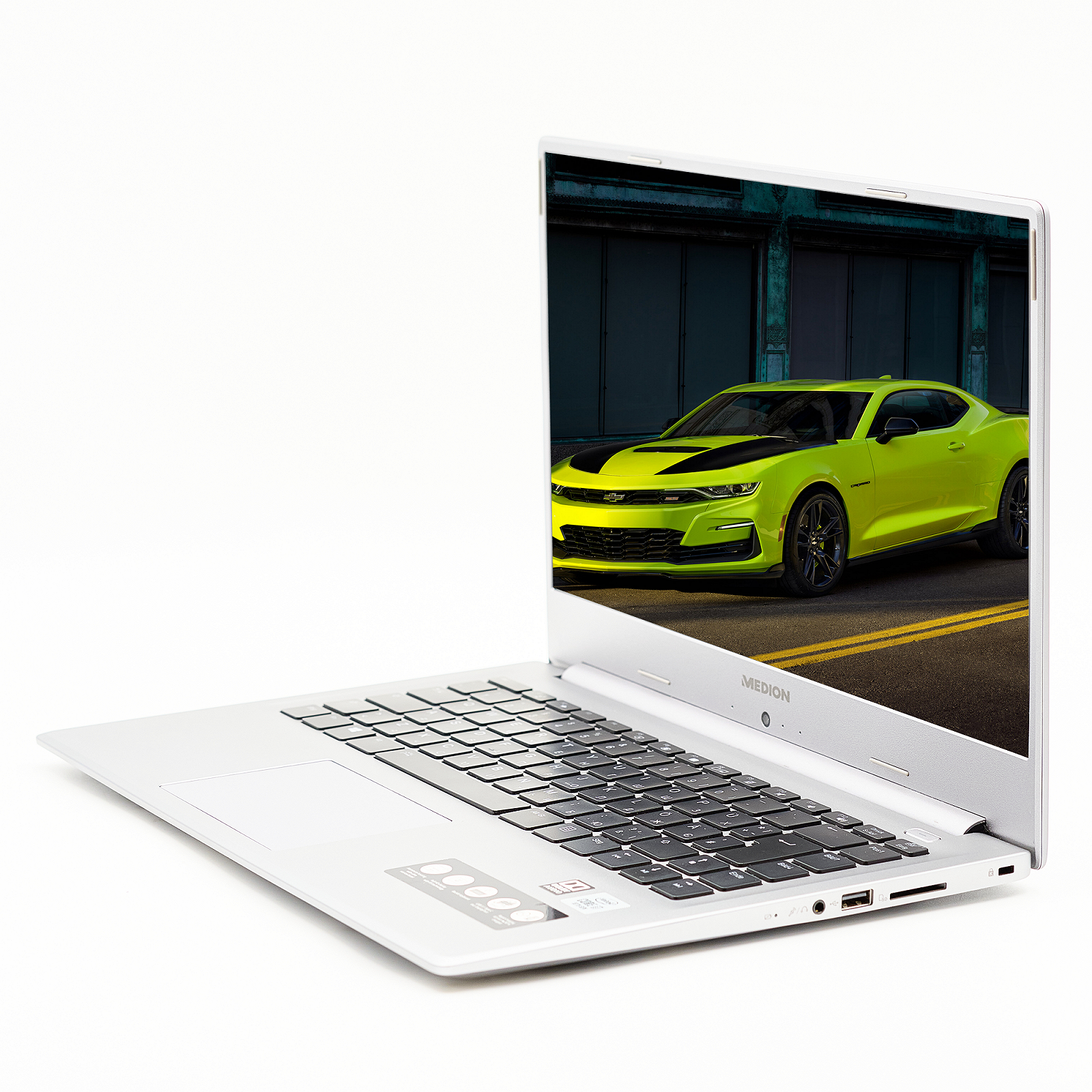 Игровой ноутбук 15.6'' Medion Akoya S15447 Intel Core i7-10510U ОЗУ 32 ГБ SSD 512 ГБ Nvidia GeForce MX350 Металлический корпус Б/У, фото №4